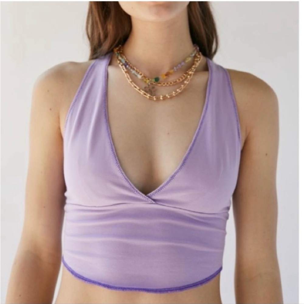 BDG Lavender Crop Top